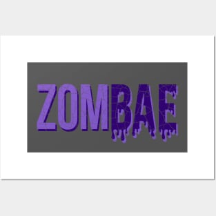 ZomBae (Purple) Posters and Art